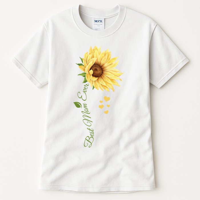 Best Mom Ever Sunflower Cute Mothers Day Tall T-Shirt