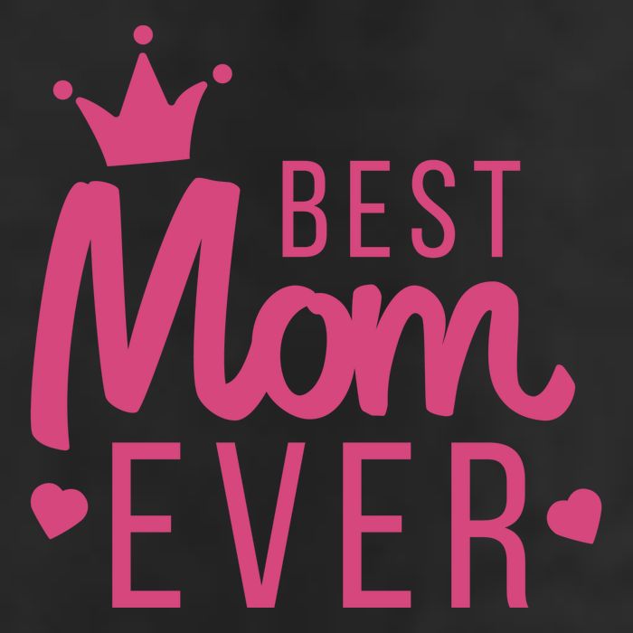 Best Mom Ever Crown 7 Panel Mesh Trucker Snapback Hat