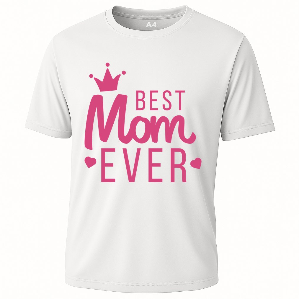 Best Mom Ever Crown Performance Shirt