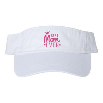 Best Mom Ever Crown Valucap Bio-Washed Visor