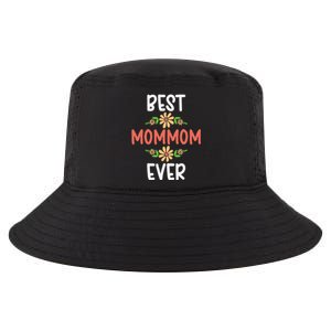 Best MomMom Ever Flower Floral Design Cute Mothers Day Cool Comfort Performance Bucket Hat