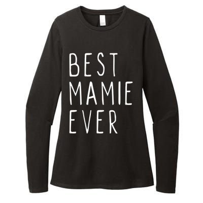 Best Mamie Ever Family Funny Cool Gift Womens CVC Long Sleeve Shirt