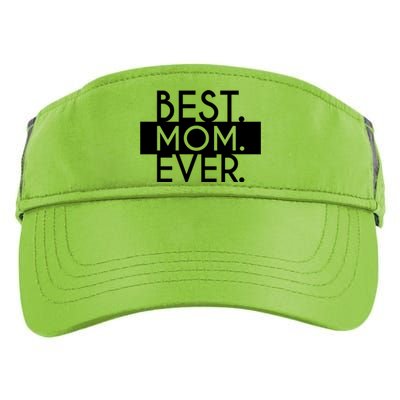 Best Mom Ever Cute Gift Adult Drive Performance Visor