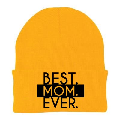 Best Mom Ever Cute Gift Knit Cap Winter Beanie