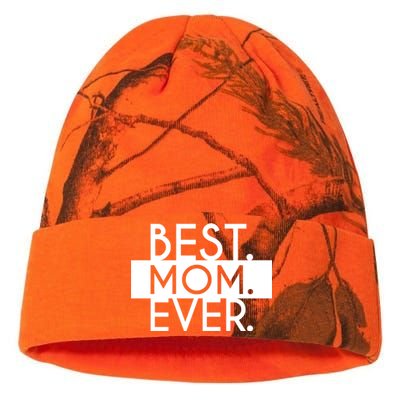 Best Mom Ever Cute Gift Kati Licensed 12" Camo Beanie