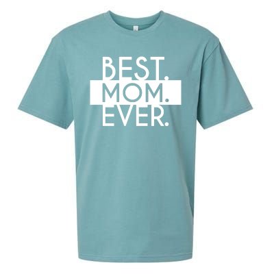 Best Mom Ever Cute Gift Sueded Cloud Jersey T-Shirt