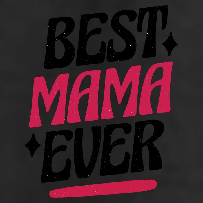 Best MAMA Ever 7 Panel Mesh Trucker Snapback Hat