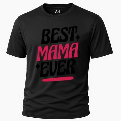 Best MAMA Ever Cooling Performance Crew T-Shirt