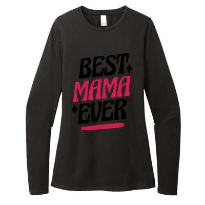 Best MAMA Ever Womens CVC Long Sleeve Shirt