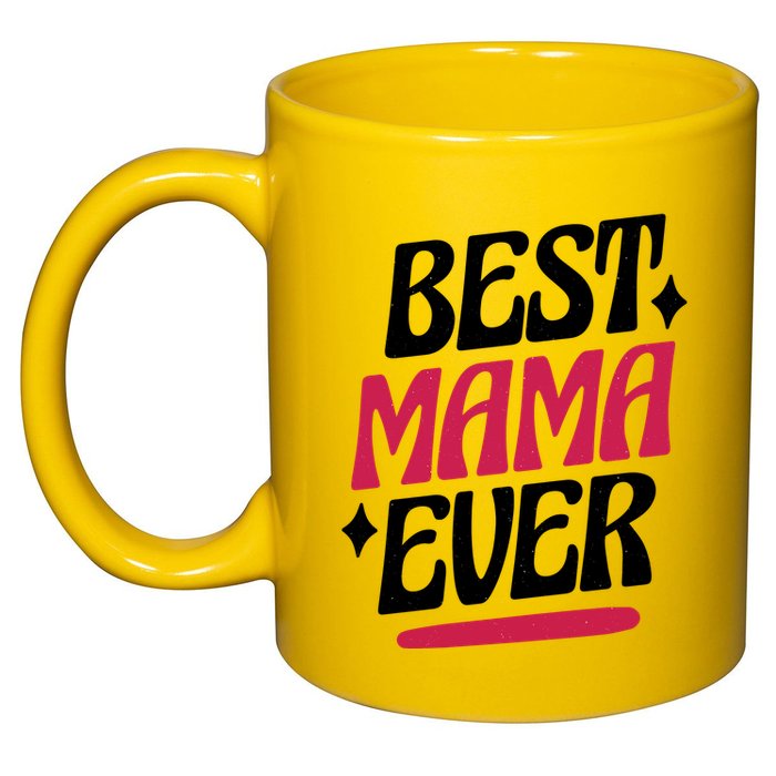 Best MAMA Ever 11oz C Handle Ceramic Mug