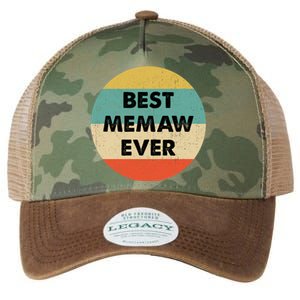 Best Memaw Ever Cool Gift Legacy Tie Dye Trucker Hat