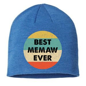 Best Memaw Ever Cool Gift Sustainable Beanie