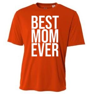 Best Mom Ever Cute Gift For Mom Cooling Performance Crew T-Shirt