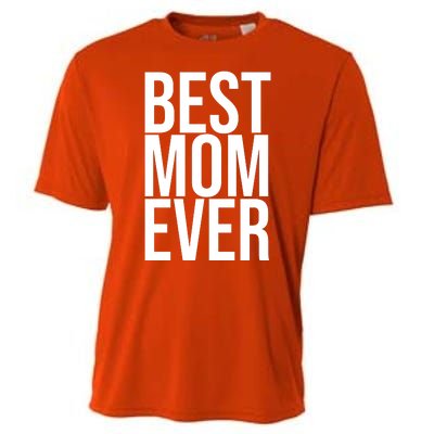 Best Mom Ever Cute Gift For Mom Cooling Performance Crew T-Shirt