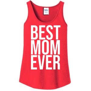 Best Mom Ever Cute Gift For Mom Ladies Essential Tank