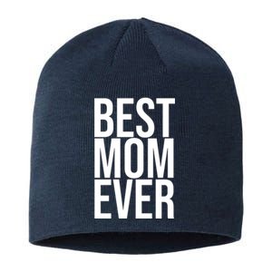 Best Mom Ever Cute Gift For Mom Sustainable Beanie