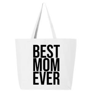 Best Mom Ever Cute Gift For Mom 25L Jumbo Tote