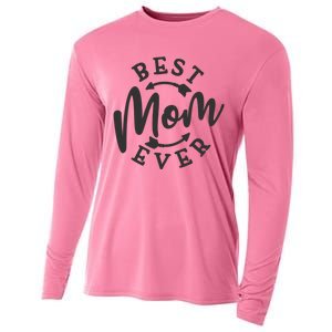 Best Mom Ever Cooling Performance Long Sleeve Crew