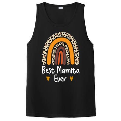 Best Mamita Ever Flowers Mothers Day From Daughter Great Gift Son Gift PosiCharge Competitor Tank