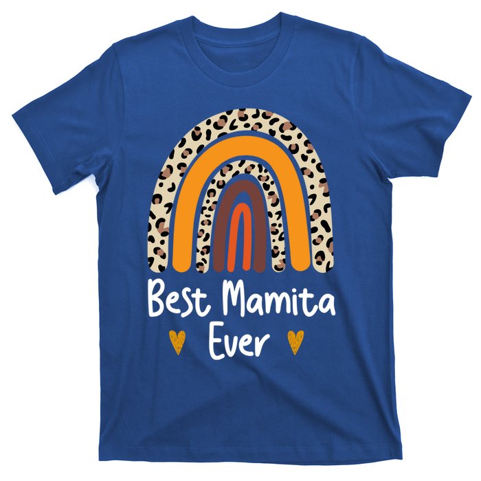 Best Mamita Ever Flowers Mothers Day From Daughter Great Gift Son Gift T-Shirt