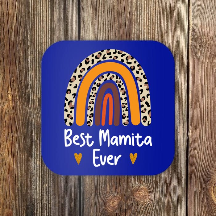 Best Mamita Ever Flowers Mothers Day From Daughter Great Gift Son Gift Coaster