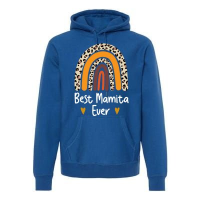 Best Mamita Ever Flowers Mothers Day From Daughter Great Gift Son Gift Premium Hoodie