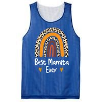 Best Mamita Ever Flowers Mothers Day From Daughter Great Gift Son Gift Mesh Reversible Basketball Jersey Tank