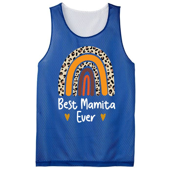 Best Mamita Ever Flowers Mothers Day From Daughter Great Gift Son Gift Mesh Reversible Basketball Jersey Tank