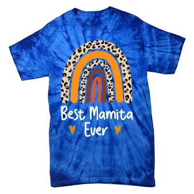 Best Mamita Ever Flowers Mothers Day From Daughter Great Gift Son Gift Tie-Dye T-Shirt