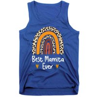 Best Mamita Ever Flowers Mothers Day From Daughter Great Gift Son Gift Tank Top