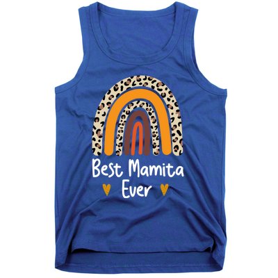 Best Mamita Ever Flowers Mothers Day From Daughter Great Gift Son Gift Tank Top