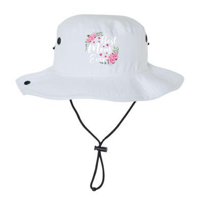 Best Mom Ever Cute Floral Happy Mother's Day Funny Gift Legacy Cool Fit Booney Bucket Hat