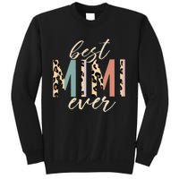 Best Mimi Ever Gifts Leopard Print Mothers Day Sweatshirt