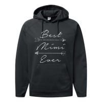 Best Mimi Ever Tribal Arrows Mother's Day Gift Performance Fleece Hoodie