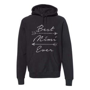 Best Mimi Ever Tribal Arrows Mother's Day Gift Premium Hoodie