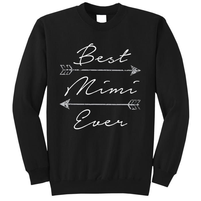 Best Mimi Ever Tribal Arrows Mother's Day Gift Tall Sweatshirt