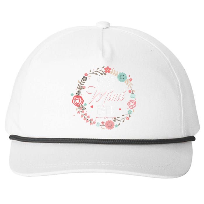 Best Mimi Ever Tribal Arrows Mother's Day Gifts Snapback Five-Panel Rope Hat