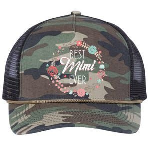 Best Mimi Ever Tribal Arrows Mother's Day Gifts Retro Rope Trucker Hat Cap