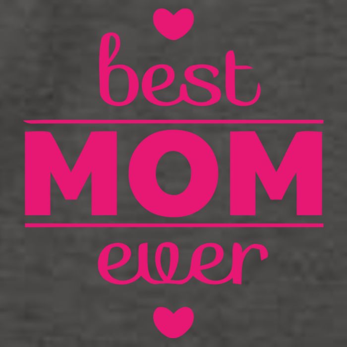 Best Mom Ever Heart Gift Vector Backpack