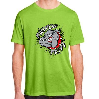 Bulldog Mascot English Bulldog Pride And Loyalty Adult ChromaSoft Performance T-Shirt