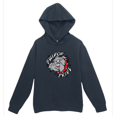 Bulldog Mascot English Bulldog Pride And Loyalty Urban Pullover Hoodie