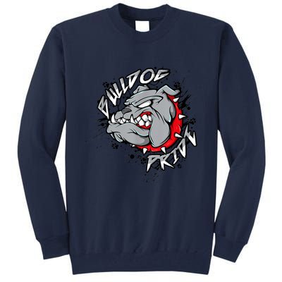 Bulldog Mascot English Bulldog Pride And Loyalty Tall Sweatshirt