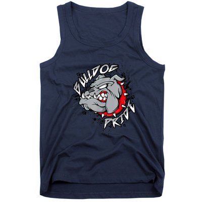 Bulldog Mascot English Bulldog Pride And Loyalty Tank Top