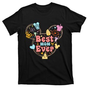 Best Mom Ever Mother's Day Gift Minnie Mom Cute Mama Matching Family T-Shirt