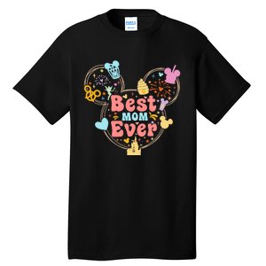 Best Mom Ever Mother's Day Gift Minnie Mom Cute Mama Matching Family Tall T-Shirt