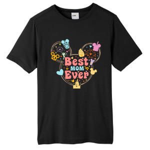 Best Mom Ever Mother's Day Gift Minnie Mom Cute Mama Matching Family Tall Fusion ChromaSoft Performance T-Shirt