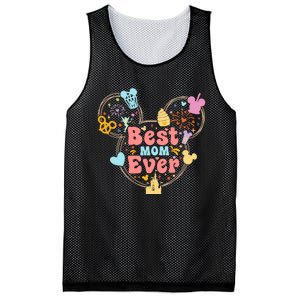 Best Mom Ever Mother's Day Gift Minnie Mom Cute Mama Matching Family Mesh Reversible Basketball Jersey Tank