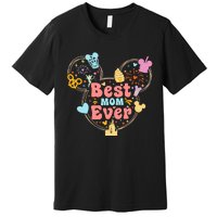 Best Mom Ever Mother's Day Gift Minnie Mom Cute Mama Matching Family Premium T-Shirt