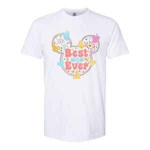 Best Mom Ever Mother's Day Gift Minnie Mom Cute Mama Matching Family Softstyle CVC T-Shirt