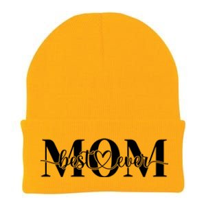 Best Mom Ever Mothers Day Funny Gift From Daughter Son Husband Cute Gift Knit Cap Winter Beanie